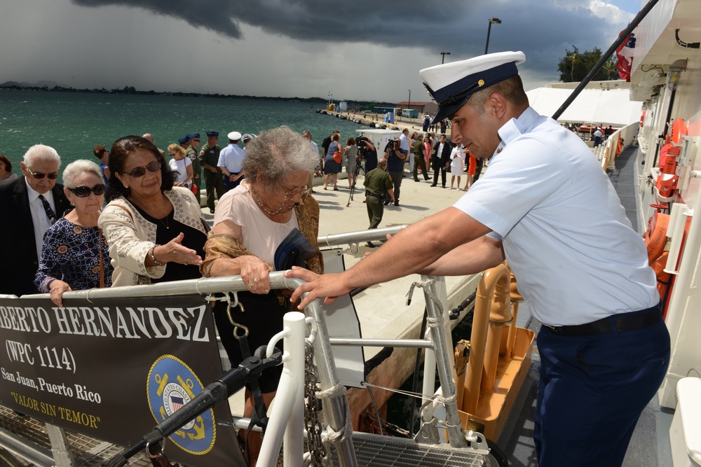 USCGC Heriberto Hernandez commissioning