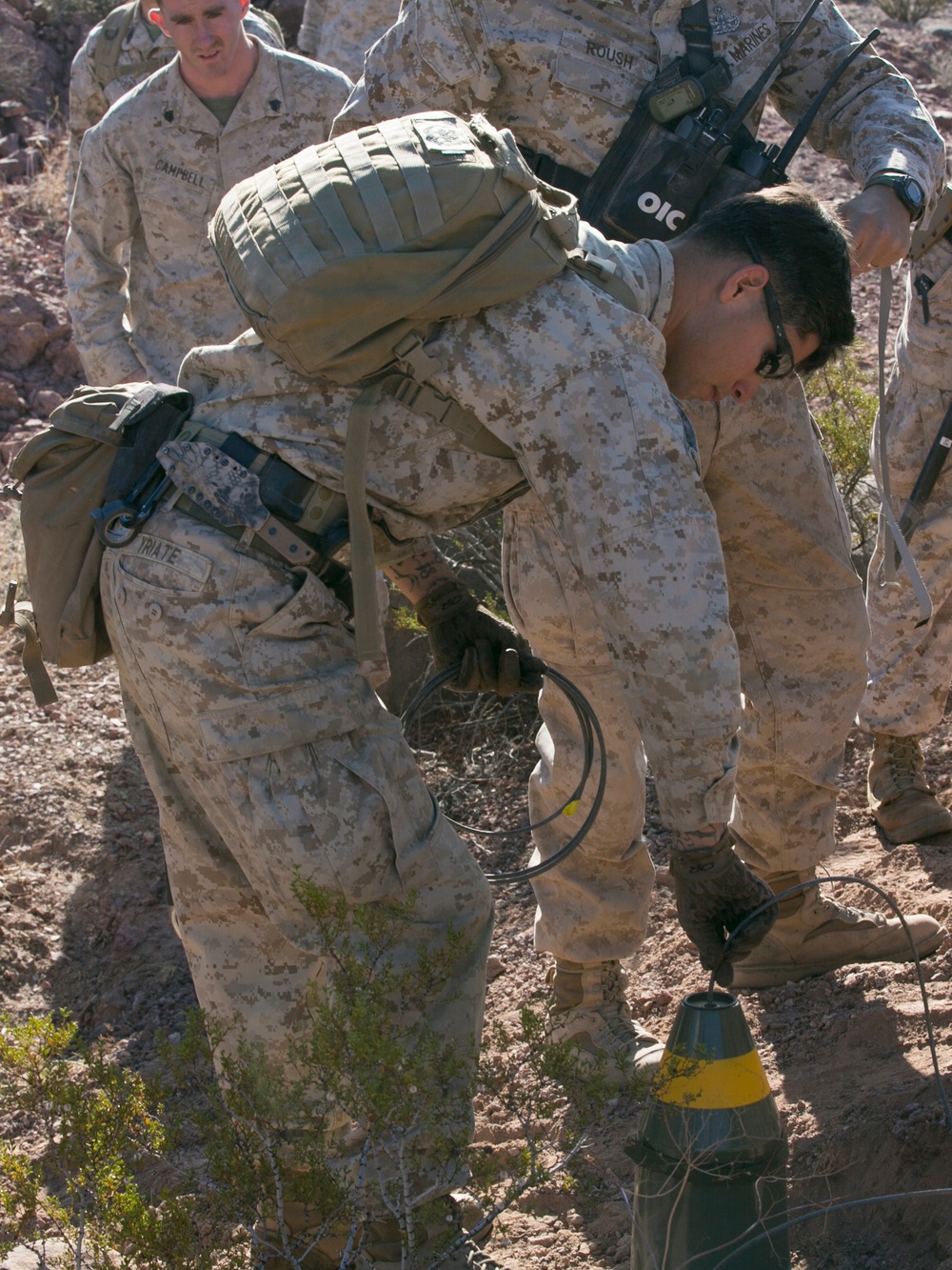 Combat Center’s EOD, NREA collaborate