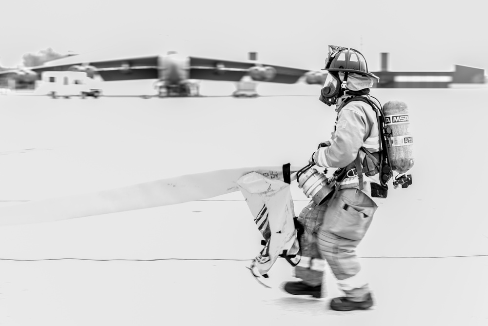 Flightline rescue training