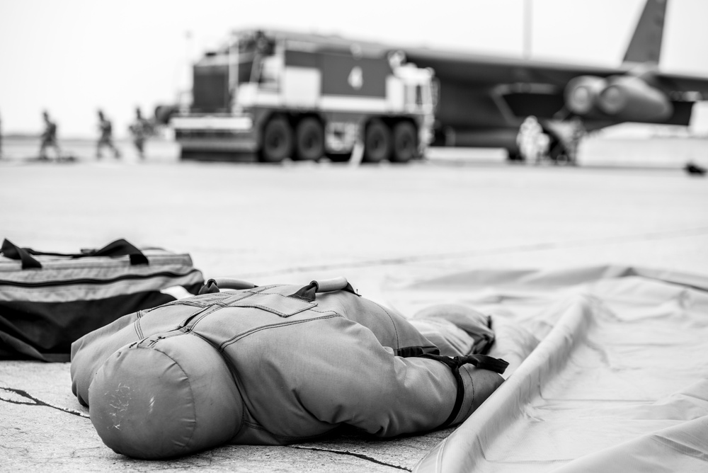 Flightline rescue training