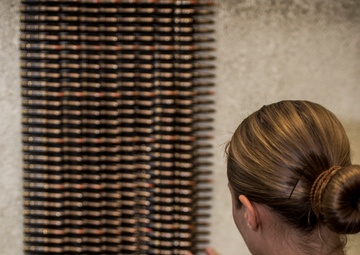 Weapons cleaning at the armory