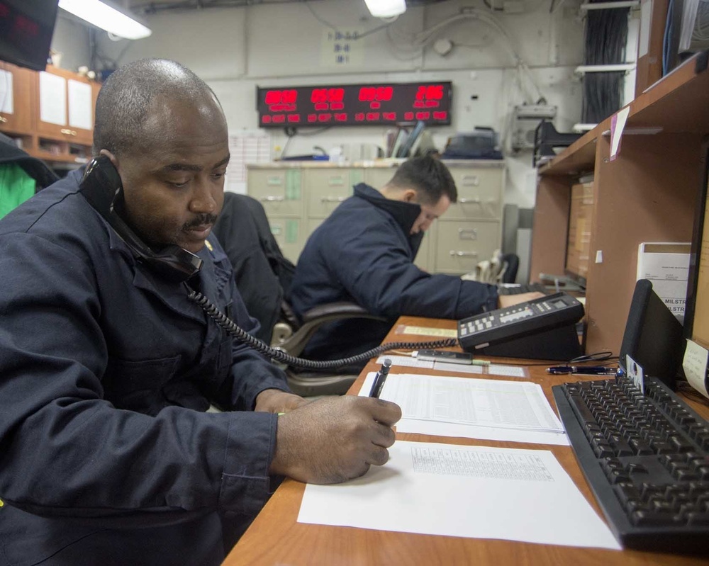 Gerald R. Ford (CVN 78) Sailors excel during Southern Seas 2015