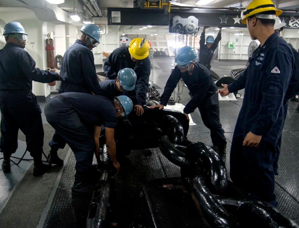 PCU Gerald R. Ford (CVN 78) Sailors excel during Southern Seas 2015