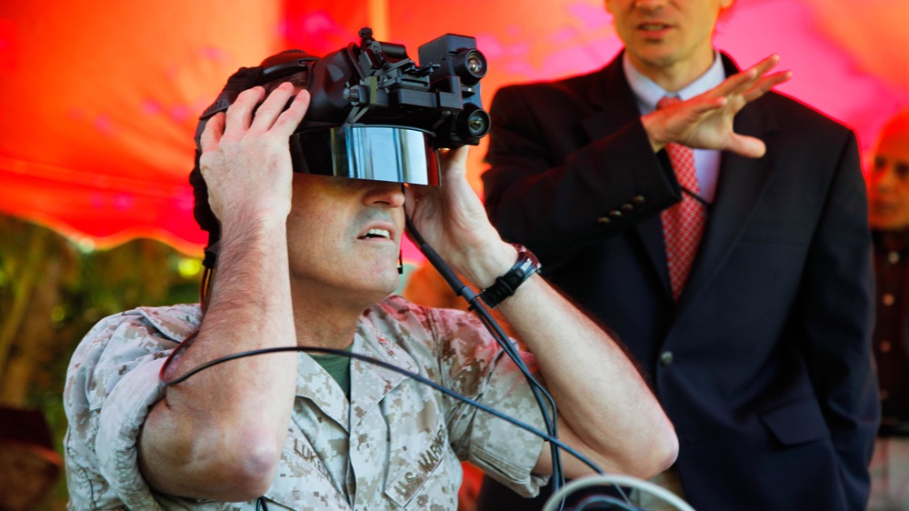 Virtual reality brings battlefield training anywhere