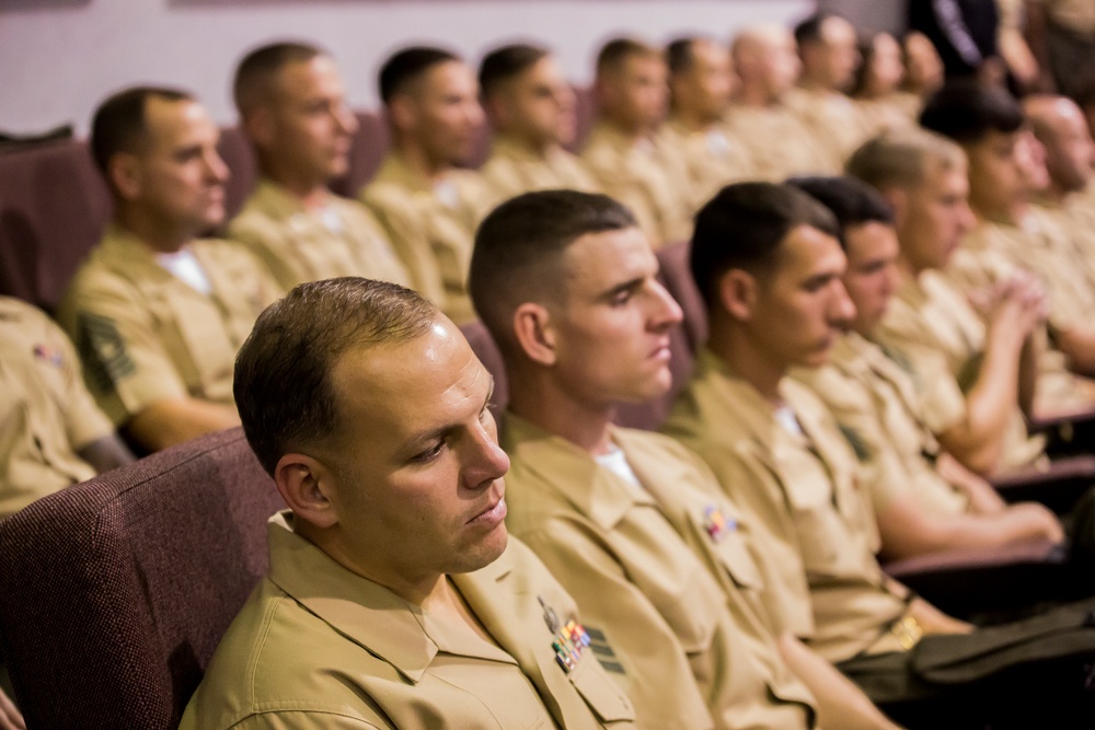 Commandant addresses MCAS Beaufort Marines