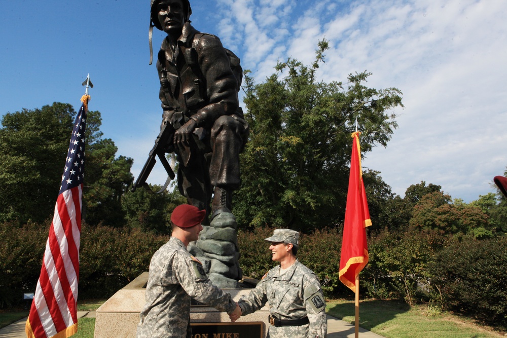 Brig. Gen. Haigler re-enlists her son-in-law