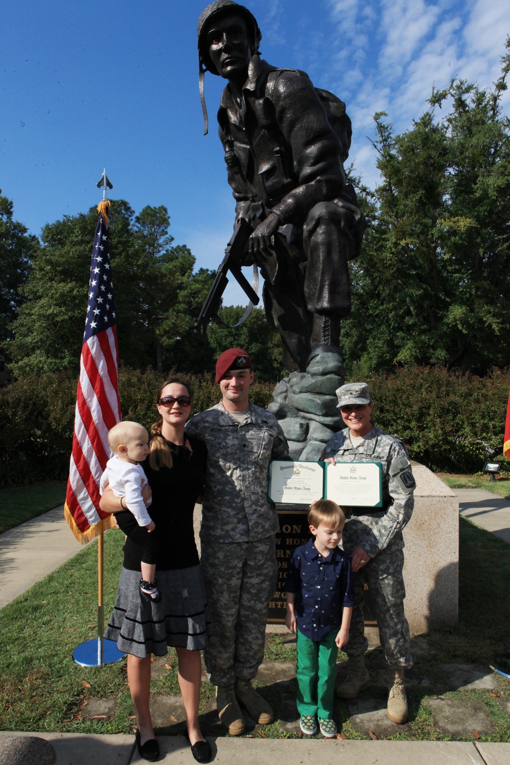 Brig. Gen. Haigler re-enlists her son-in-law