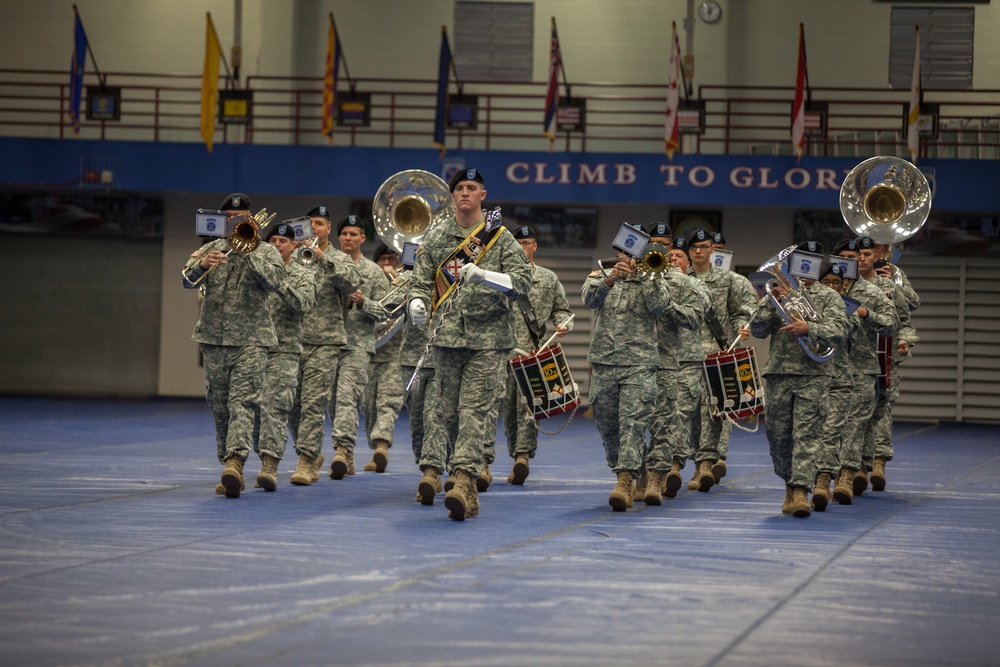 Division cases colors for upcoming deployment