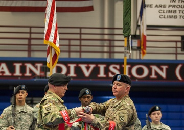 Division cases colors for upcoming deployment