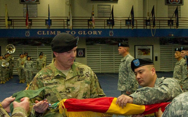 10th Mountain Division Artillery colors fly once more