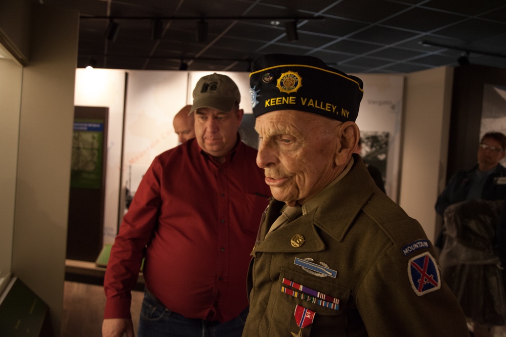 WWII veteran recounts service during Fort Drum visit