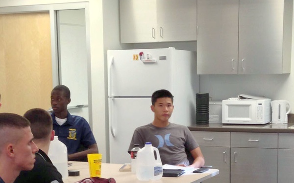 CNSTC visits ASU and JU NROTC