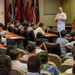 PACFLT commander talks collaboration at Advanced Security Course