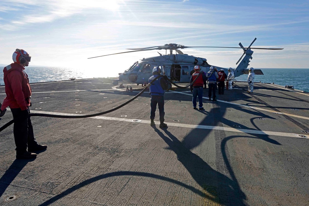 USS Mount Whitney operations