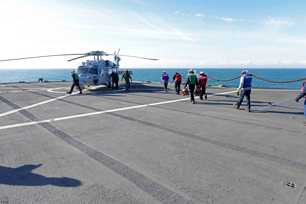 USS Mount Whitney operations