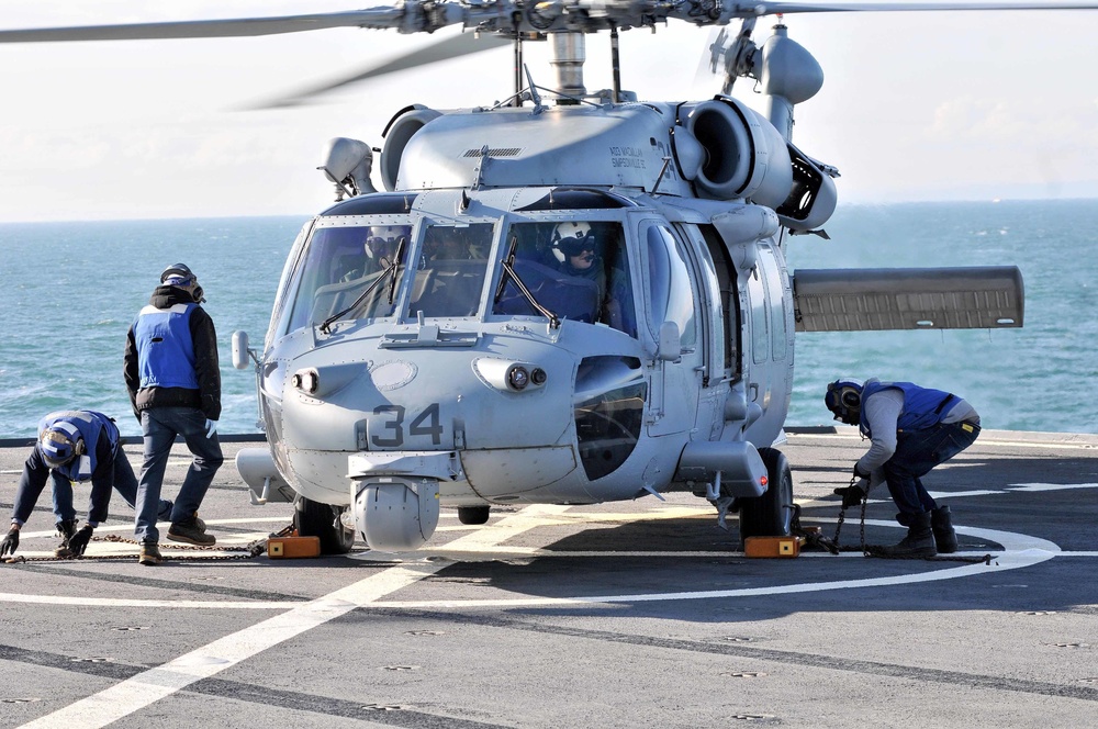 USS Mount Whitney operations