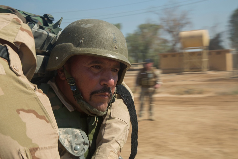 Building Partner Capacity training at Camp Taji, Iraq