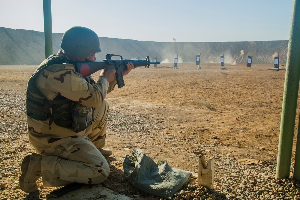 Building Partner Capacity training at Camp Taji, Iraq