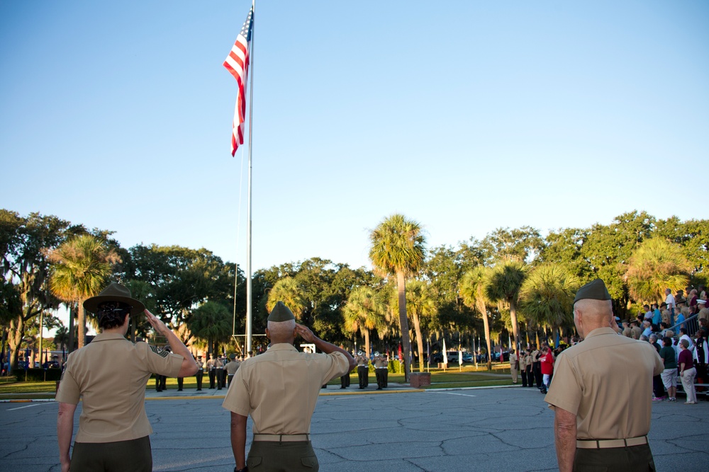 CMC Visits MCRD Parris Island and MCAS Beaufort