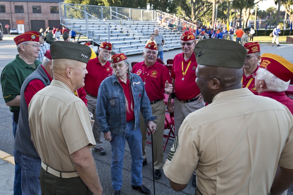 CMC Visits MCRD Parris Island and MCAS Beaufort