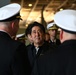 Japanese prime minister visits USS Ronald Reagan