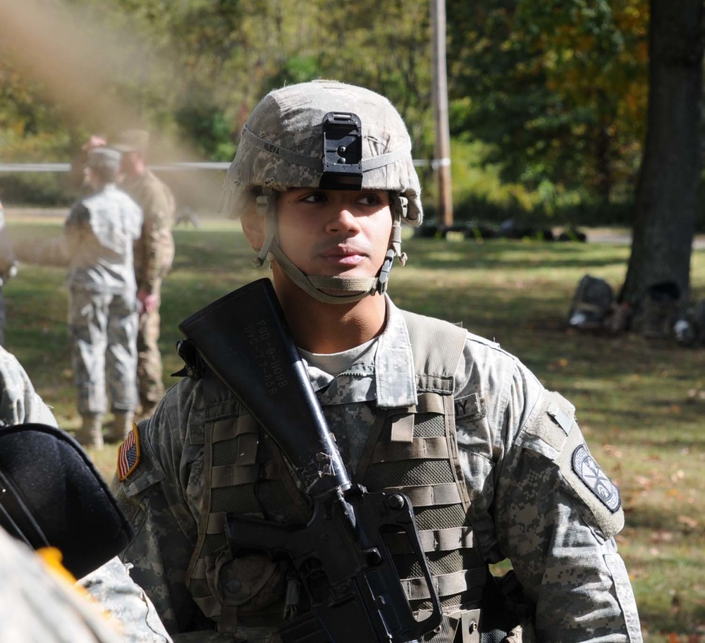Rutgers ROTC cadets participate in Ranger Challenge