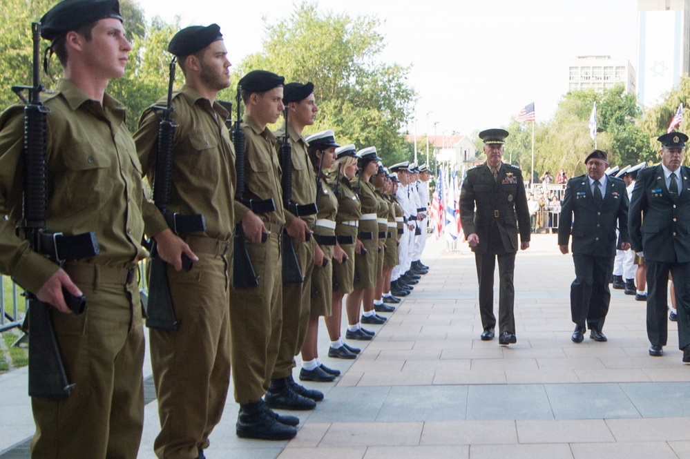 CJCS visits Israel, October 2015