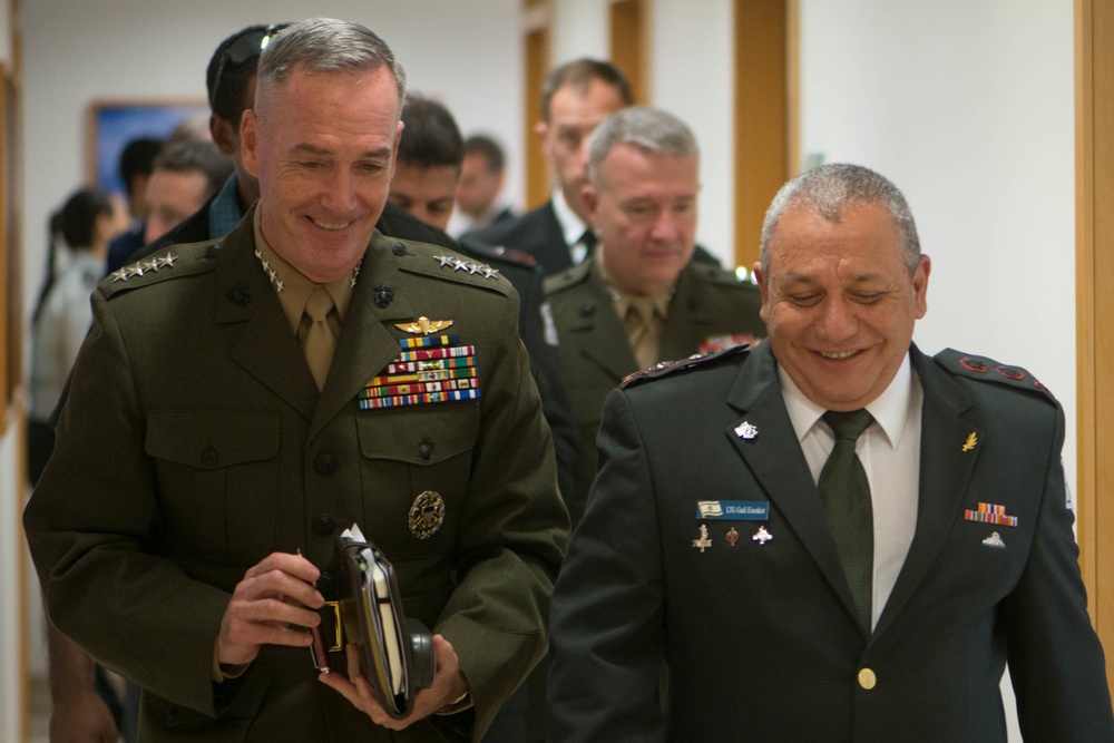 CJCS visits Israel, October 2015