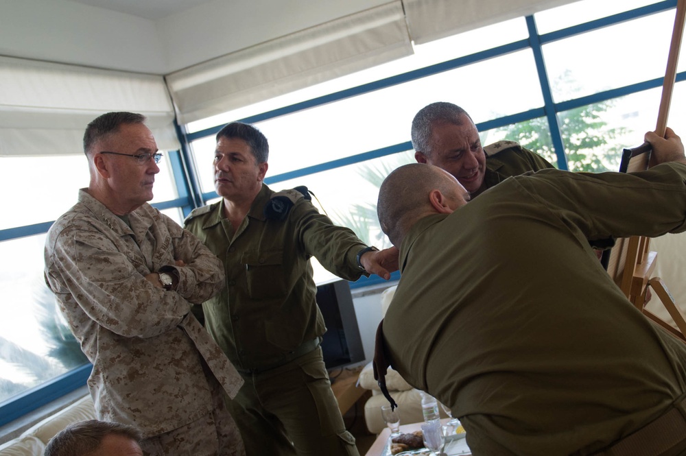CJCS visits Israel, October 2015