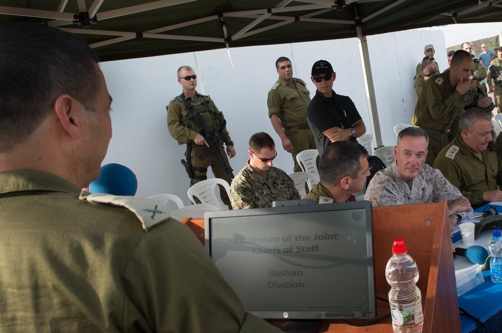 CJCS visits Israel, October 2015