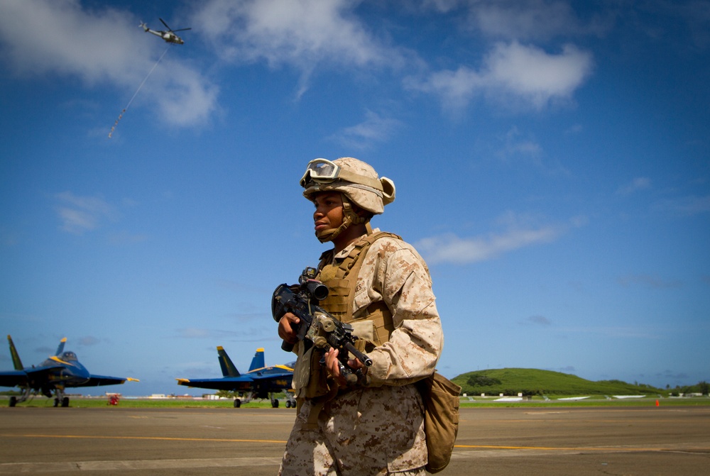 2015 Kaneohe Bay Airshow MAGTF Demo