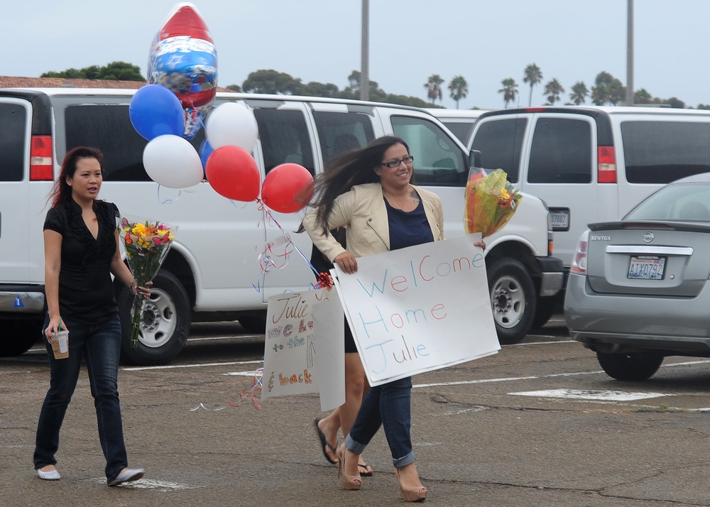 Coastal Riverine Squadron One homecoming