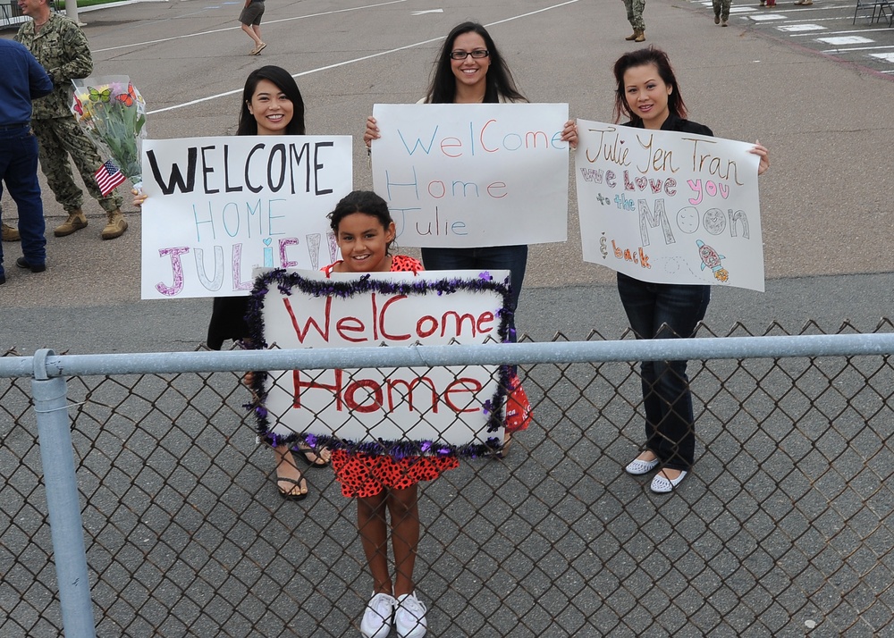 Coastal Riverine Squadron One homecoming