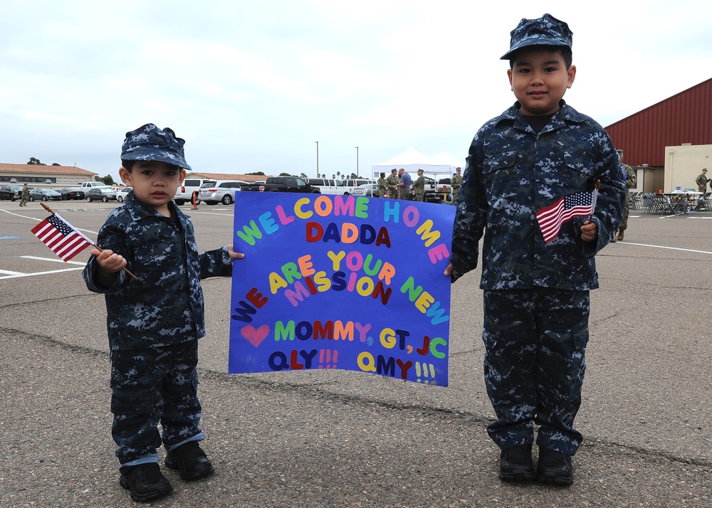 Coastal Riverine Squadron One homecoming