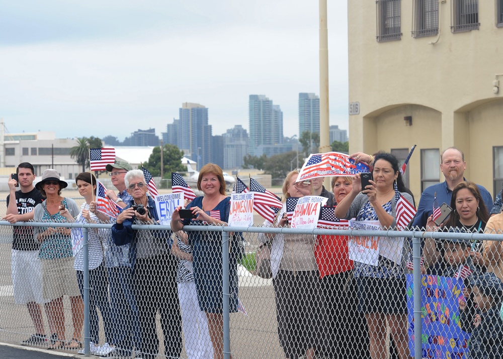 Coastal Riverine Squadron One homecoming