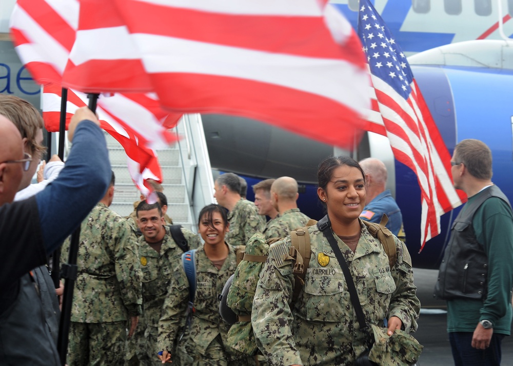 Coastal Riverine Squadron One homecoming