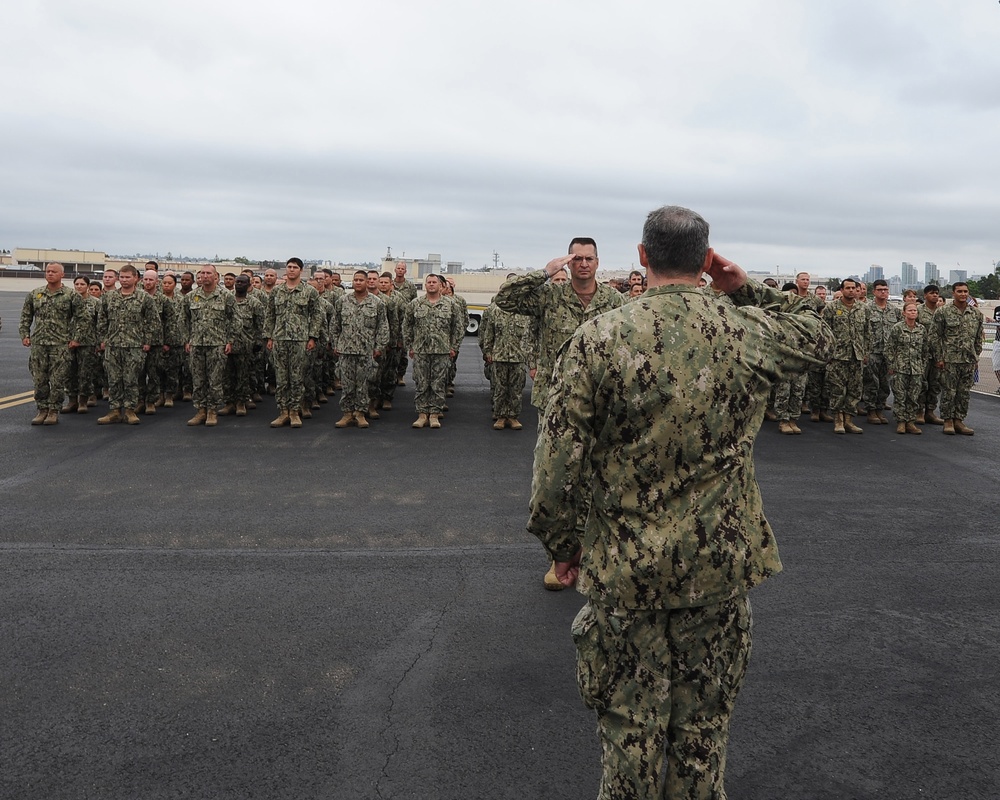 Coastal Riverine Squadron One homecoming