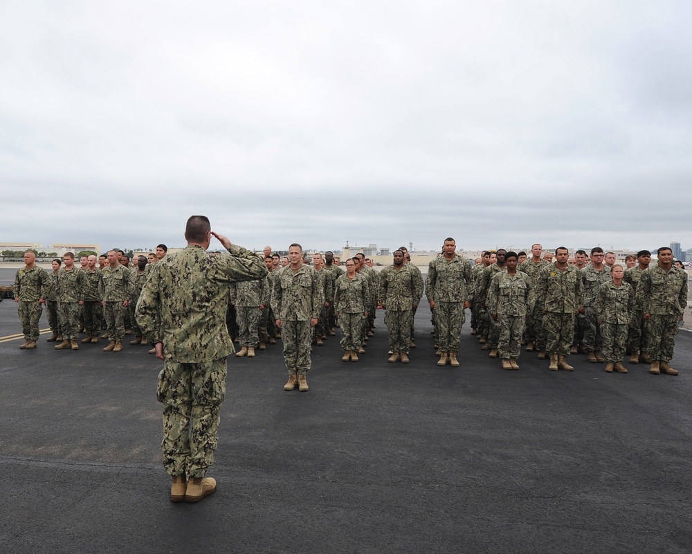 Coastal Riverine Squadron One homecoming