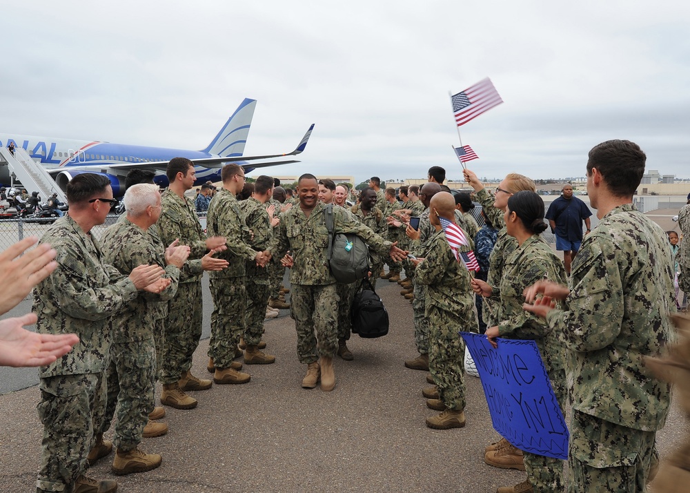 Coastal Riverine Squadron One homecoming