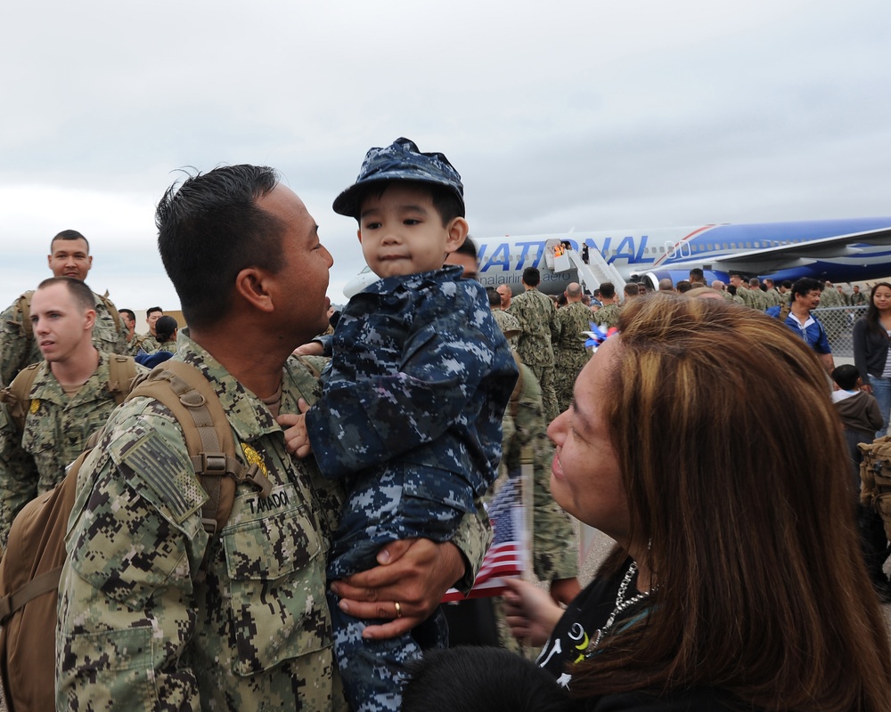 Coastal Riverine Squadron One homecoming