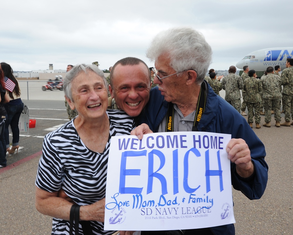 Coastal Riverine Squadron One homecoming