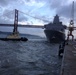 USS Arlington pulls into Lisbon