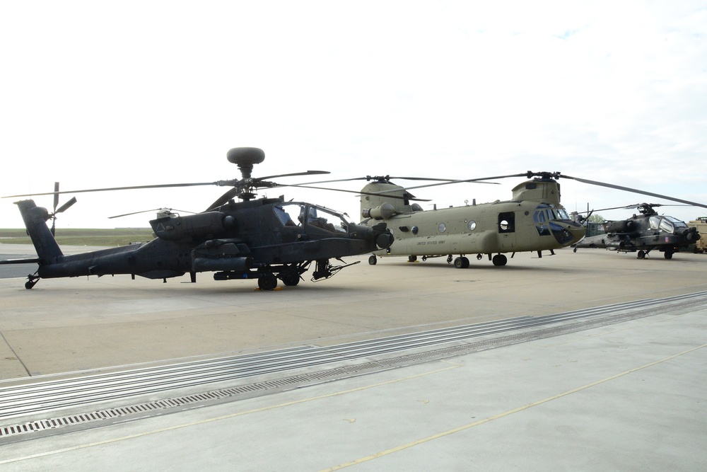 2nd Battalion, 159th Aviation Regiment reflagging ceremony