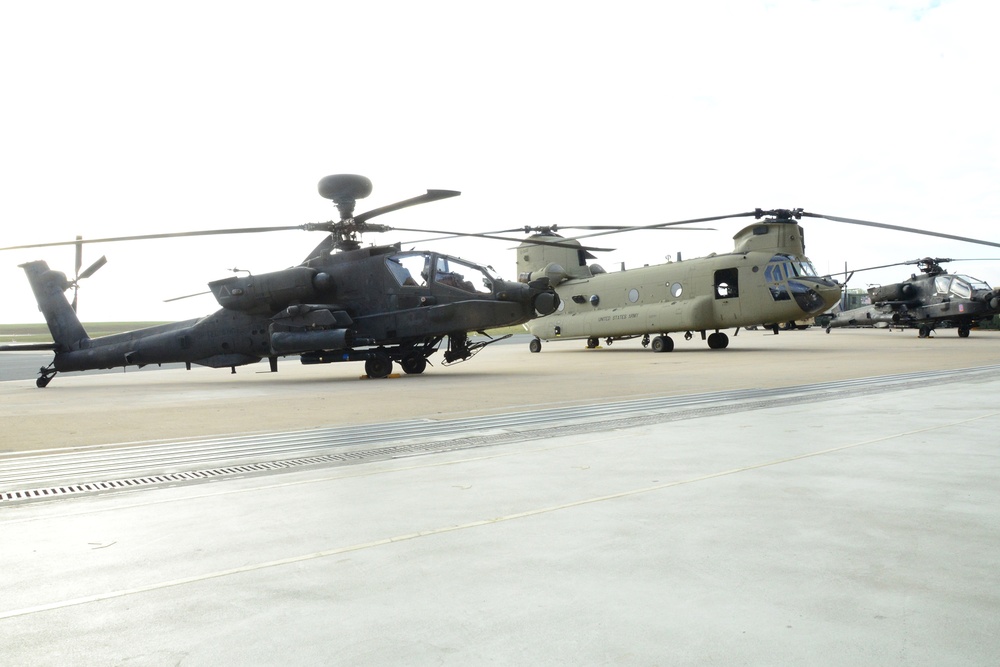 2nd Battalion, 159th Aviation Regiment reflagging ceremony