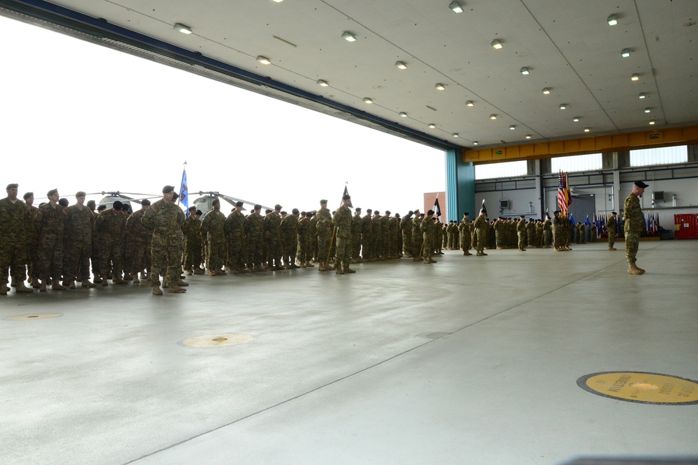 2nd Battalion, 159th Aviation Regiment reflagging ceremony