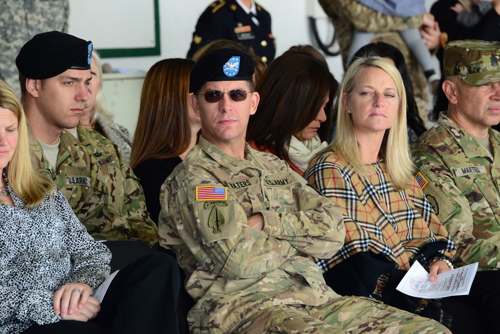 2nd Battalion, 159th Aviation Regiment reflagging ceremony