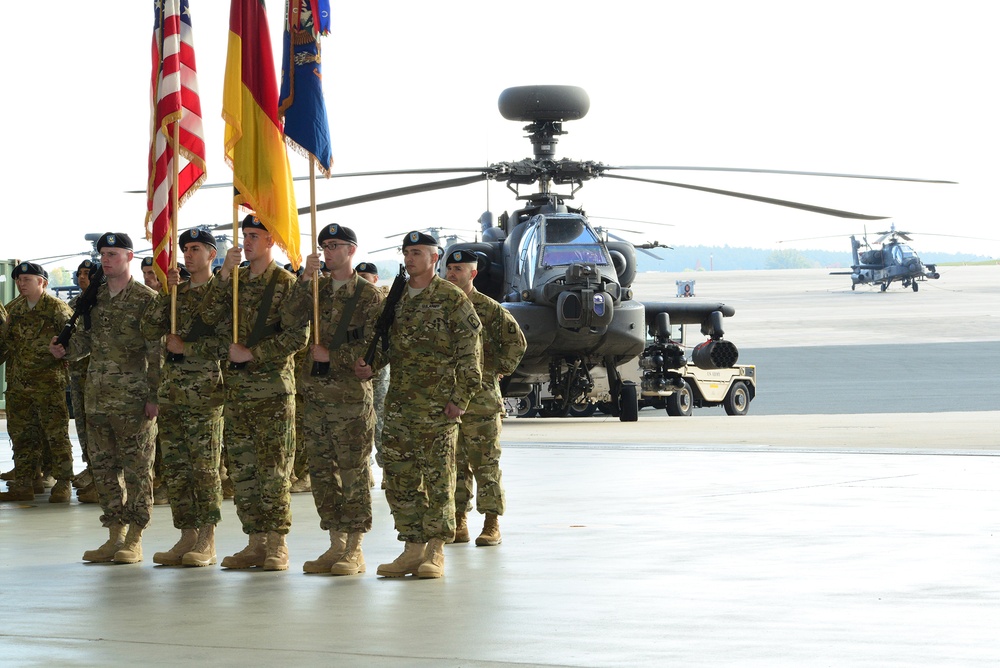 2nd Battalion, 159th Aviation Regiment reflagging ceremony