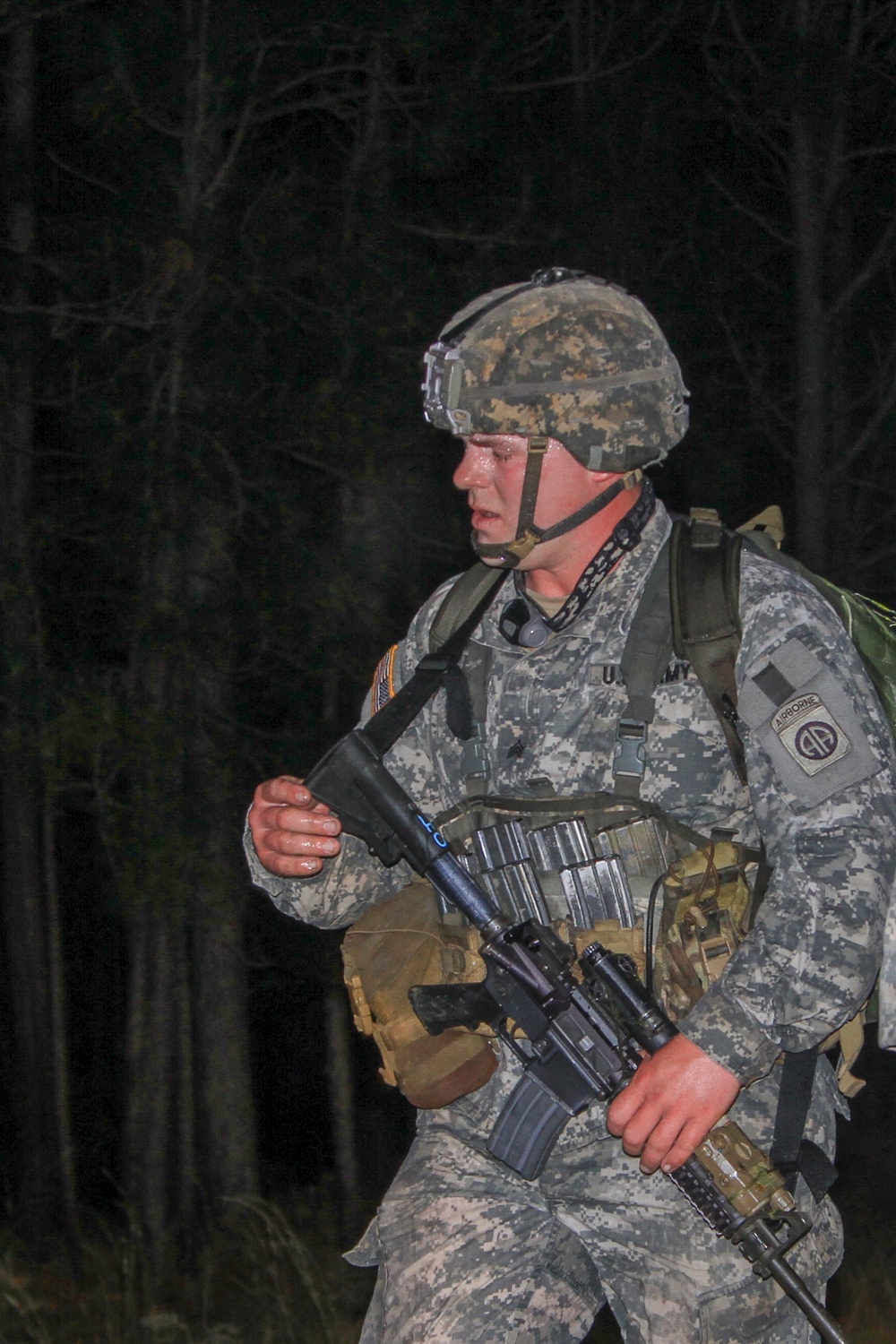 Falcons strive to earn coveted Expert Infantryman Badge