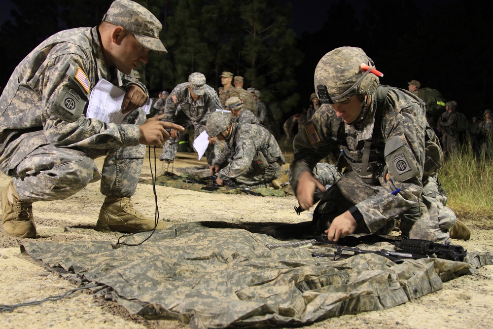Falcons strive to earn coveted Expert Infantryman Badge