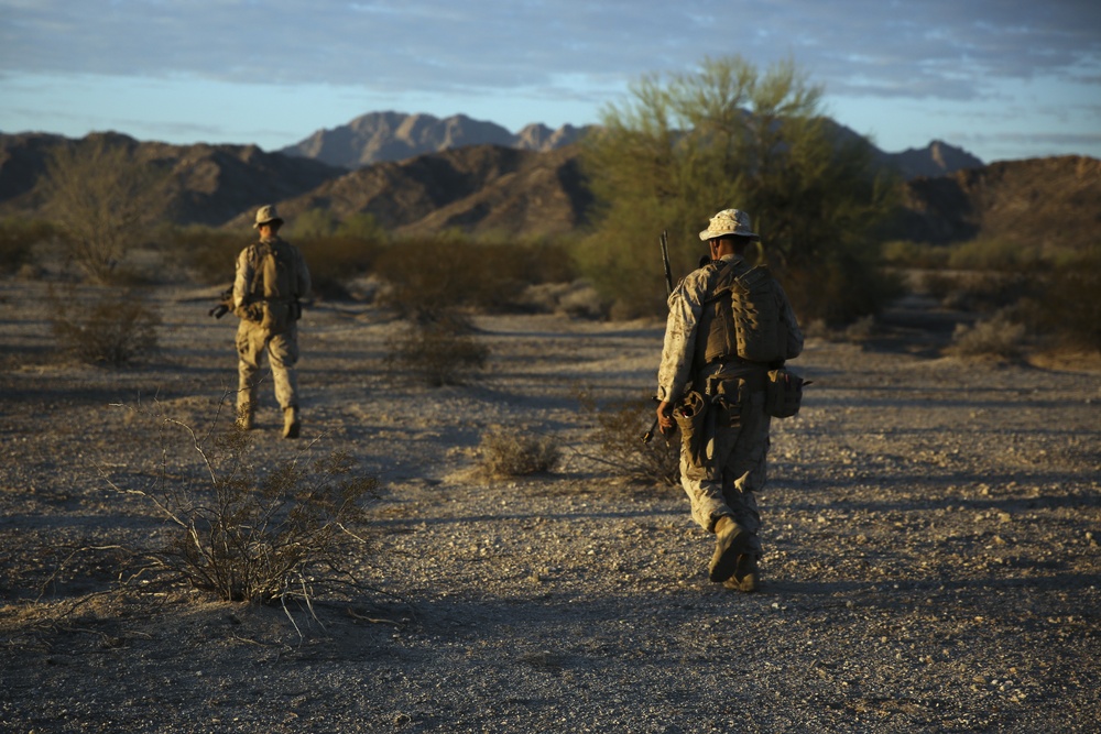 2/7 Digs in for Talon Exercise